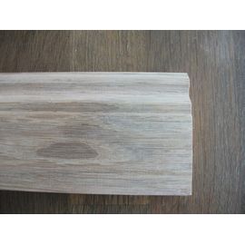 Solid wood skirting boards, Oak, historical profile of Hamburg, Prime-Nature grade,unfinished