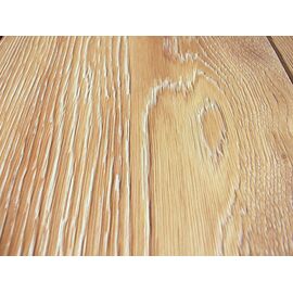 Solid Oak flooring, 20x210 x 400-2600 mm, Select-Nature grade,  brushed and white oiled