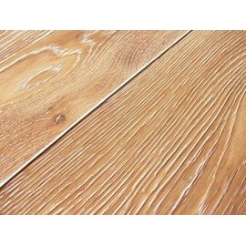 Solid Oak flooring, 20x210 x 400-2600 mm, Select-Nature grade,  brushed and white oiled