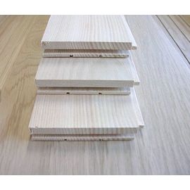 Solid Ash flooring, 20x160 x 500-2800 mm, Nature grade, without bevel, unfinished