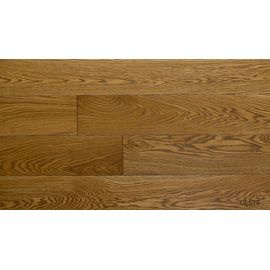 Solid Oak flooring, 15 mm thickness, Rustic grade, oiled in color