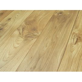 Solid Oak flooring, Rustic grade, 20mm Thickness, filled and pre-sanded, natural oiled (colorless)