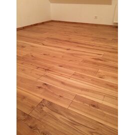 Solid Ash flooring, 20x140 x 600-2800 mm, Sortierung Rustikal, geschlifen, naturgelt