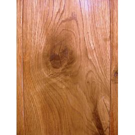 Solid Oak flooring, Rustic grade, 20x120 x 500-2400 mm, oiled in color CHERRY