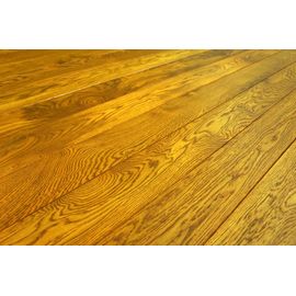 Solid Oak flooring, 20x140 x 500-2400 mm, Nature grade, oiled in color CHERRY