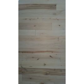 Solid Nordic Birch flooring, Rustic grade, 20x210 x 600-2800 mm, ready white oiled