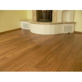 Solid Oak flooring, 15x160 x 600-2800 mm, Nature grade, oiled in color Antique