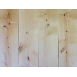 Solid Nordic Birch flooring, 16x120 mm, Nature grade, filled and pre-sanded, white oiled