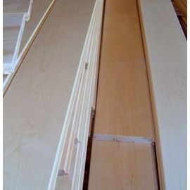 Solid Nordic Birch flooring, 20x140 mm, Prime grade, A-class, unfinished