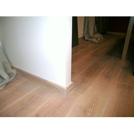 Solid Oak flooring, 20x160 mm,  Nature grade, white oiled