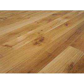 Solid Oak flooring, Parquet, 15x130 x 600-2800 mm, Rustic grade, natural oiled