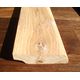 Solid Oak skirting, 20x50 mm, profile with radius, Rustic...