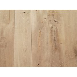 Solid Oak flooring, 20x120 x 500-2400 mm, Rustic grade, unfinished, with bevel
