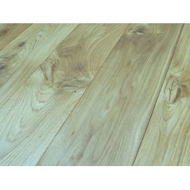 Solid Oak flooring 20x120x 400-1400 mm, 4-sides beveled, Markant grade, filled and pre-sanded