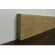 Solid Oak skirting, 20x70 mm, profile with radius, Rustic...