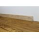 Solid Oak skirting, 20x70 mm, profile with radius, Rustic...