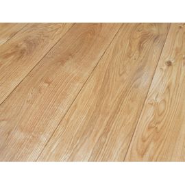 Solid Oak flooring, Nature grade, 20 mm thickness, filled and pre-sanded