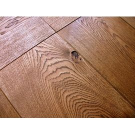 Solid Oak flooring, thickness 20 mm, Rustic grade, sandblasted / aged, ready oiled