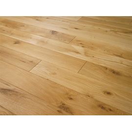 Special offer - Solid Oak flooring, extra wide boards, 20x210 mm, Rustic grade, natural oiled