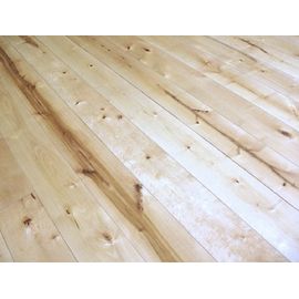 Solid Nordic Birch floorboards, 16x120 mm, Rustic grade, unfinished
