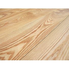 Solid Ash flooring, 20x120 x 600-2900 mm, Nature grade, brushed and natural oiled