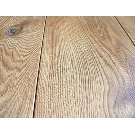 Solid Oak flooring, brushed and natural oiled, 20x140 x 500-2400 mm, Rustic grade
