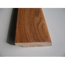Solidwood Oak skirting boards, profile with radius, thickness 20 mm,  Prime-Nature grade, oiled in color