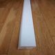 Solidwood skirtings, 20x50 mm, white painted, profil with...