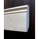 Solid wood skirting, Nordic Birch, historical profile of...
