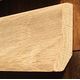 Solidwood skirting, Oak, 20 x 52 mm, profile curved,...